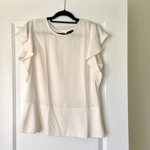 Cream blouse - never worn with tags.